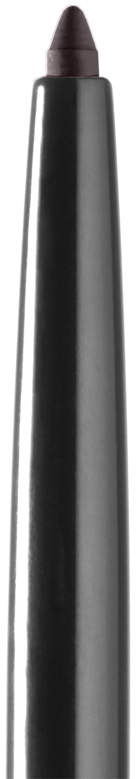 Close-up of Maybelline shaping lip liner's self-sharpening tip for precise definition.