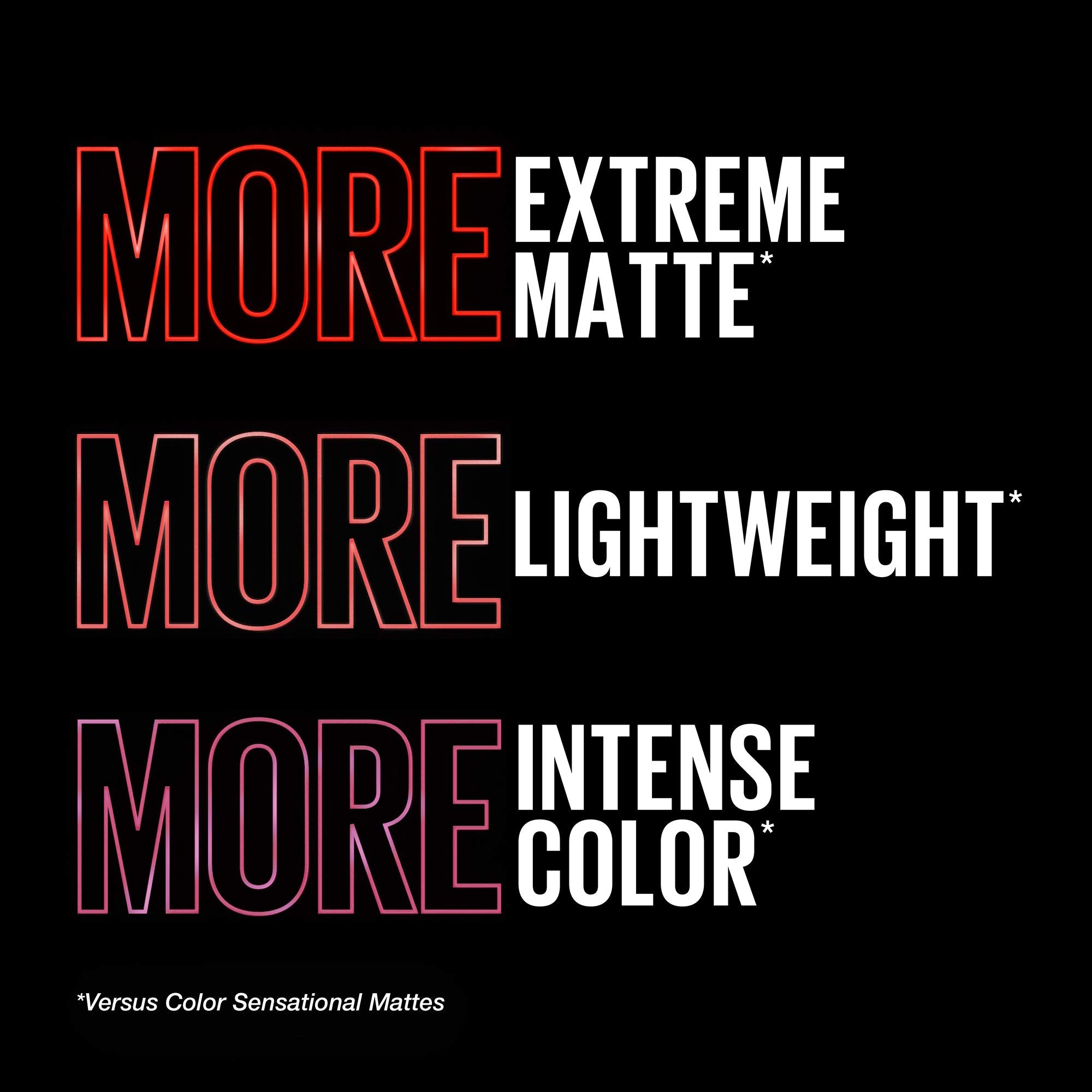 Maybelline Ultimatte slim bullet packaging emphasizes premium design.
