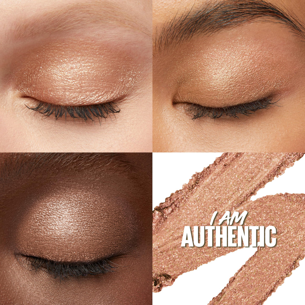 MAYBELLINE Color Tattoo Eye Stix, sombra cremosa para mezclar fácilmente y durar todo el día.