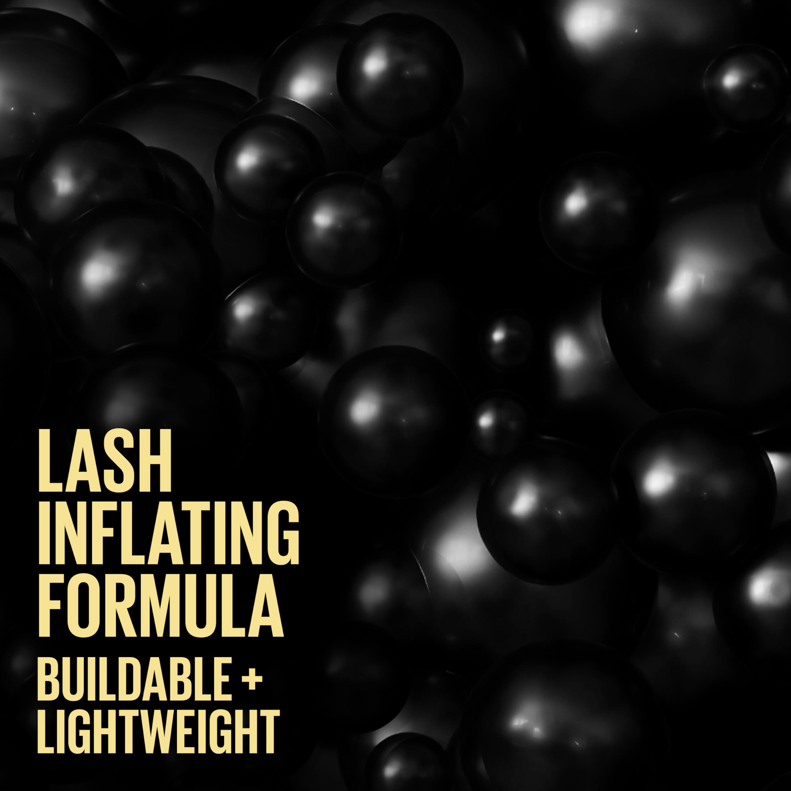 Maybelline Colossal Bubble Mascara brownish-black shade for natural yet bold look.