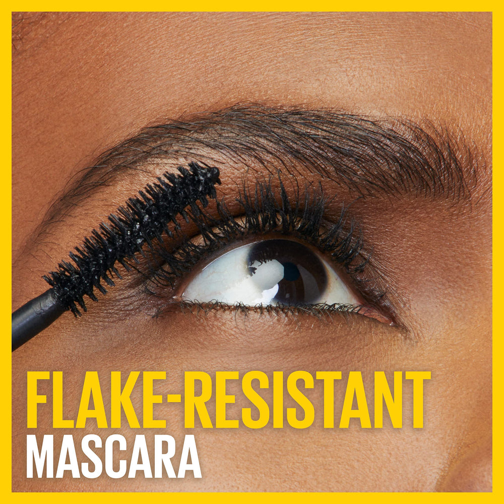 Maybelline Colossal Curl Bounce applied lashes show lifted, voluminous definition