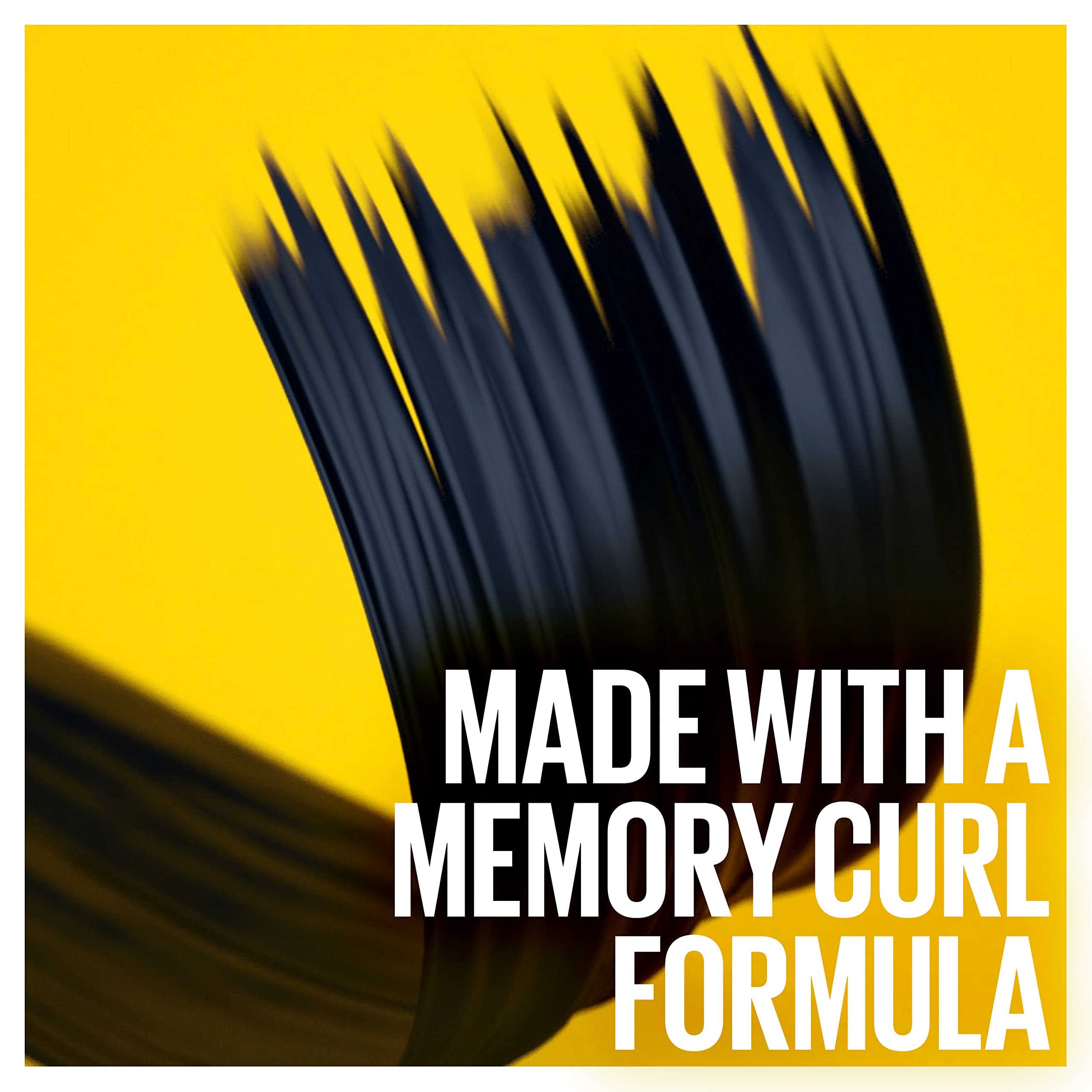 Maybelline Colossal Curl Bounce smudge-resistant formula helps hold the look