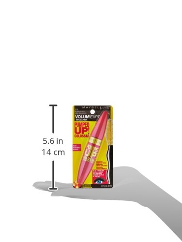 Maybelline Colossal Mascara duración duradera para uso diario.