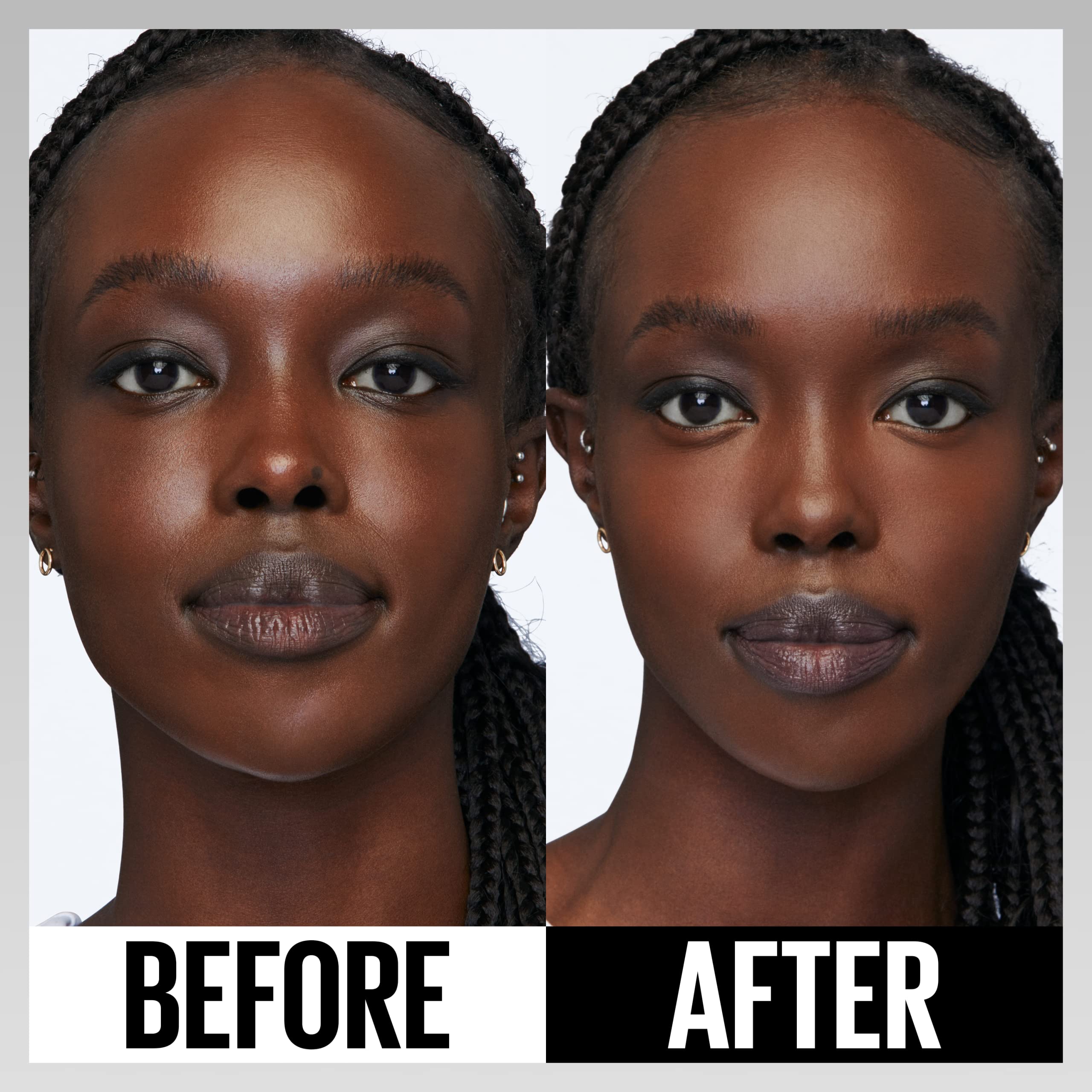 Maybelline Concealer, aplicador flexible, facilita la aplicación y evita pliegues.