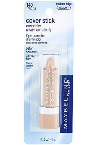 Maybelline Cover Stick Corrector yellow swatches brighten dark circles naturally.