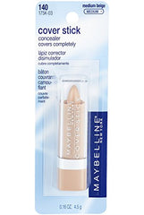 Maybelline Cover Stick Corrector yellow swatches brighten dark circles naturally.