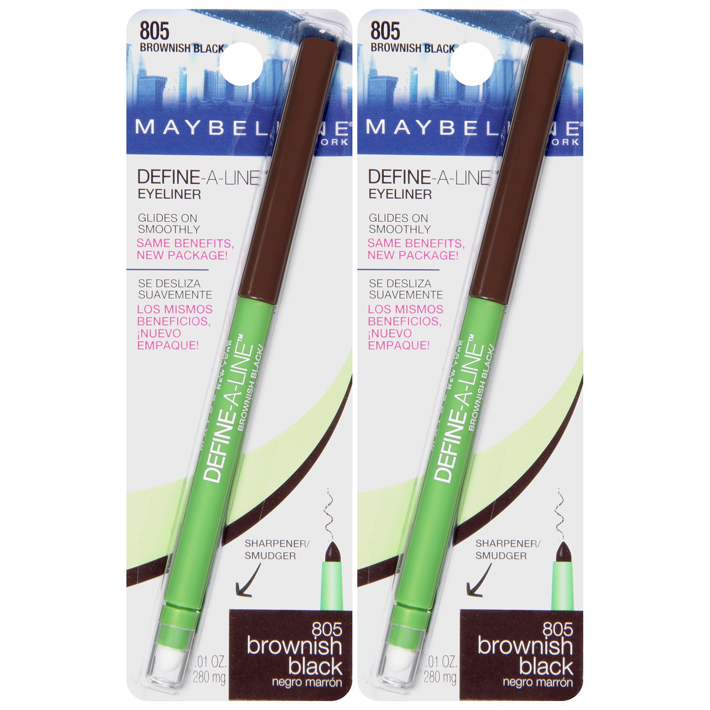 Delineador Maybelline Define-A-Line con delineado preciso para un look definido