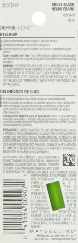 Maybelline Define-A-Line: aplicación suave para un delineado uniforme.