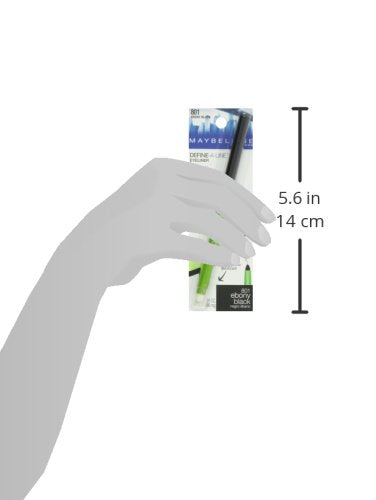 Maybelline Define-A-Line: envase ergonómico para uso cómodo.