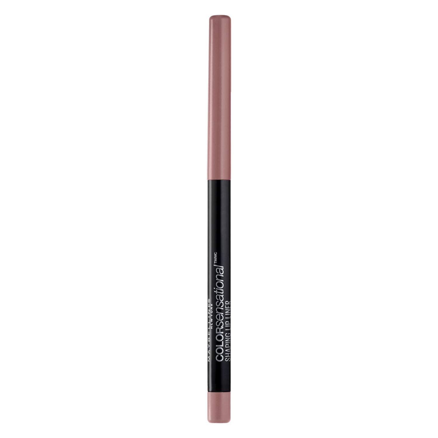 Maybelline delineador de labios Dusty Rose con punta autoafilante para definición precisa.
