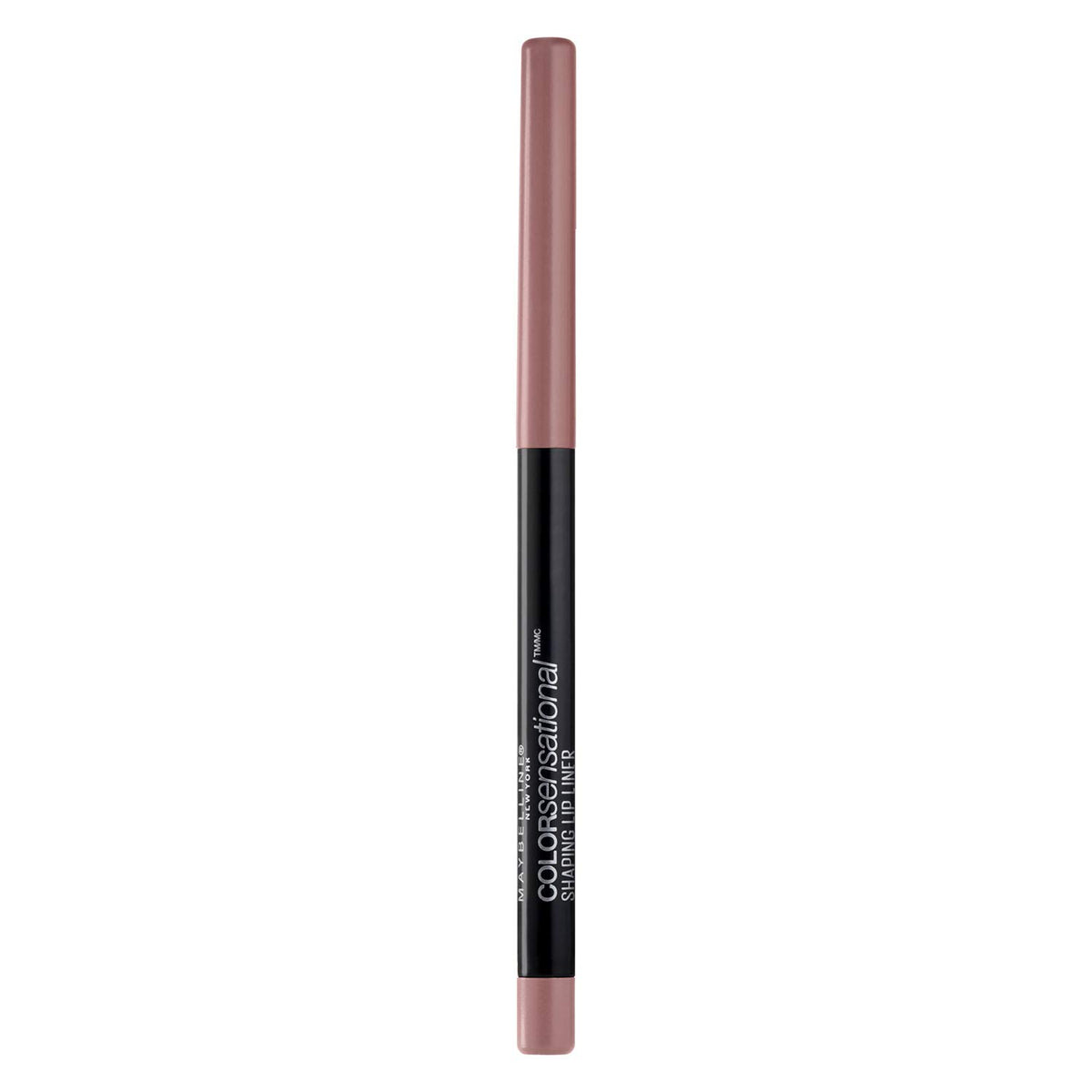 Maybelline delineador de labios Dusty Rose con punta autoafilante para definición precisa.