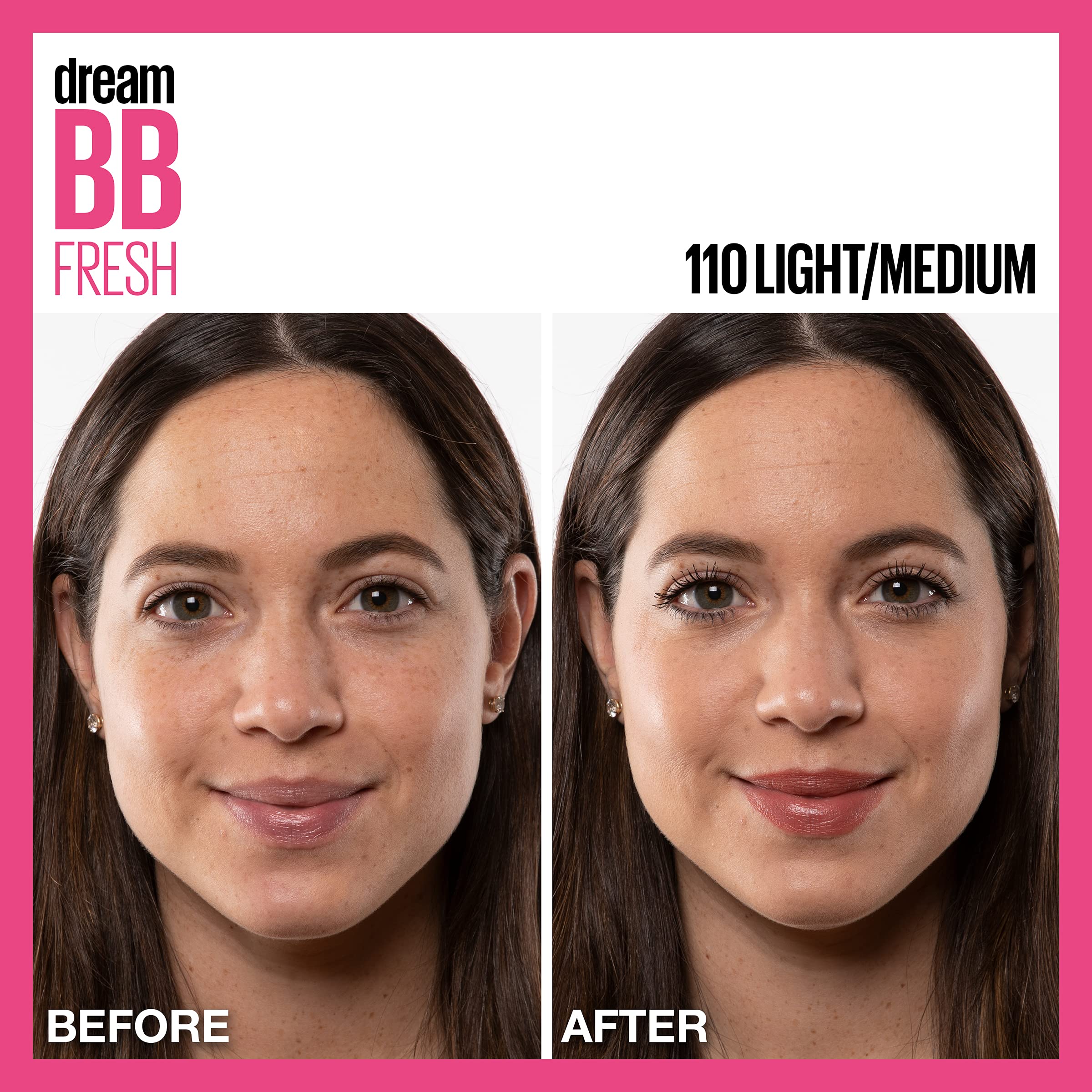 Maybelline Dream Fresh BB crema efecto blur en poros visibles