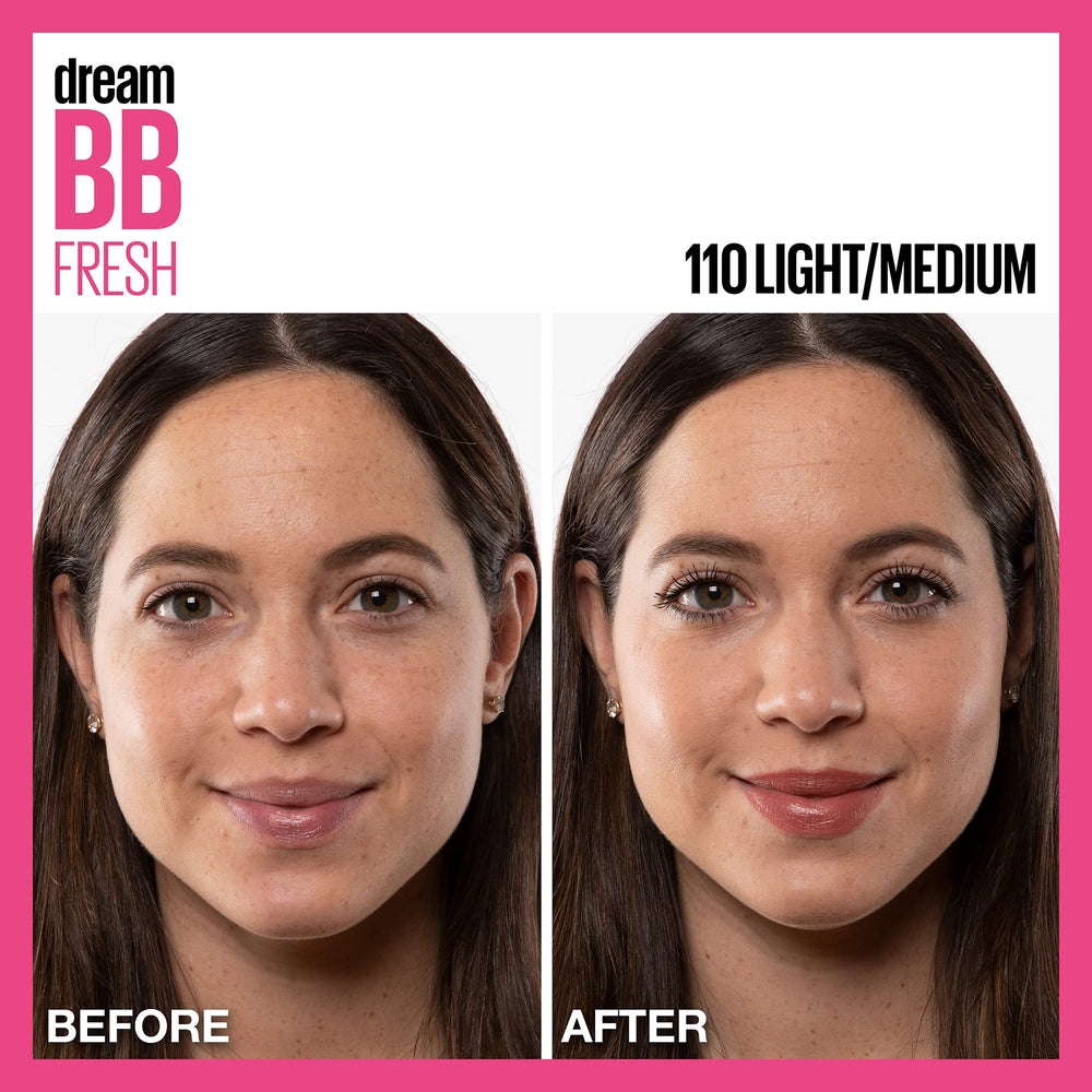 Maybelline Dream Fresh BB crema efecto blur en poros visibles