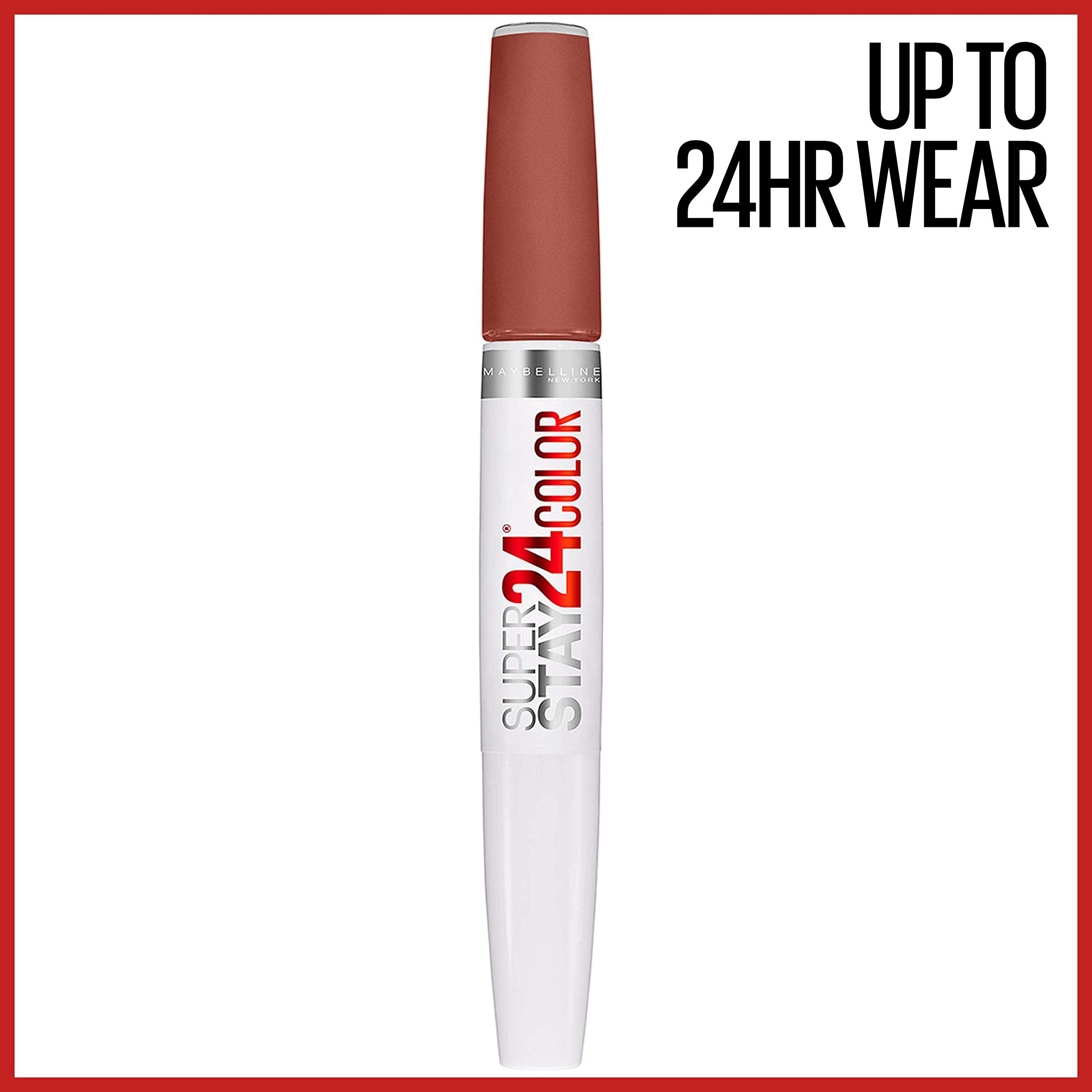 Maybelline Endless Espresso dual-ended packaging highlighting lipstick and conditioning balm in one kit