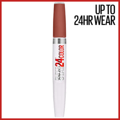 Maybelline Endless Espresso dual-ended packaging highlighting lipstick and conditioning balm in one kit