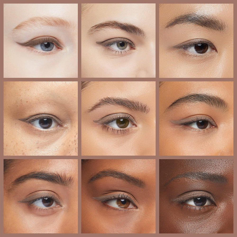Envase con doble punta Maybelline Expert Wear para cejas y ojos