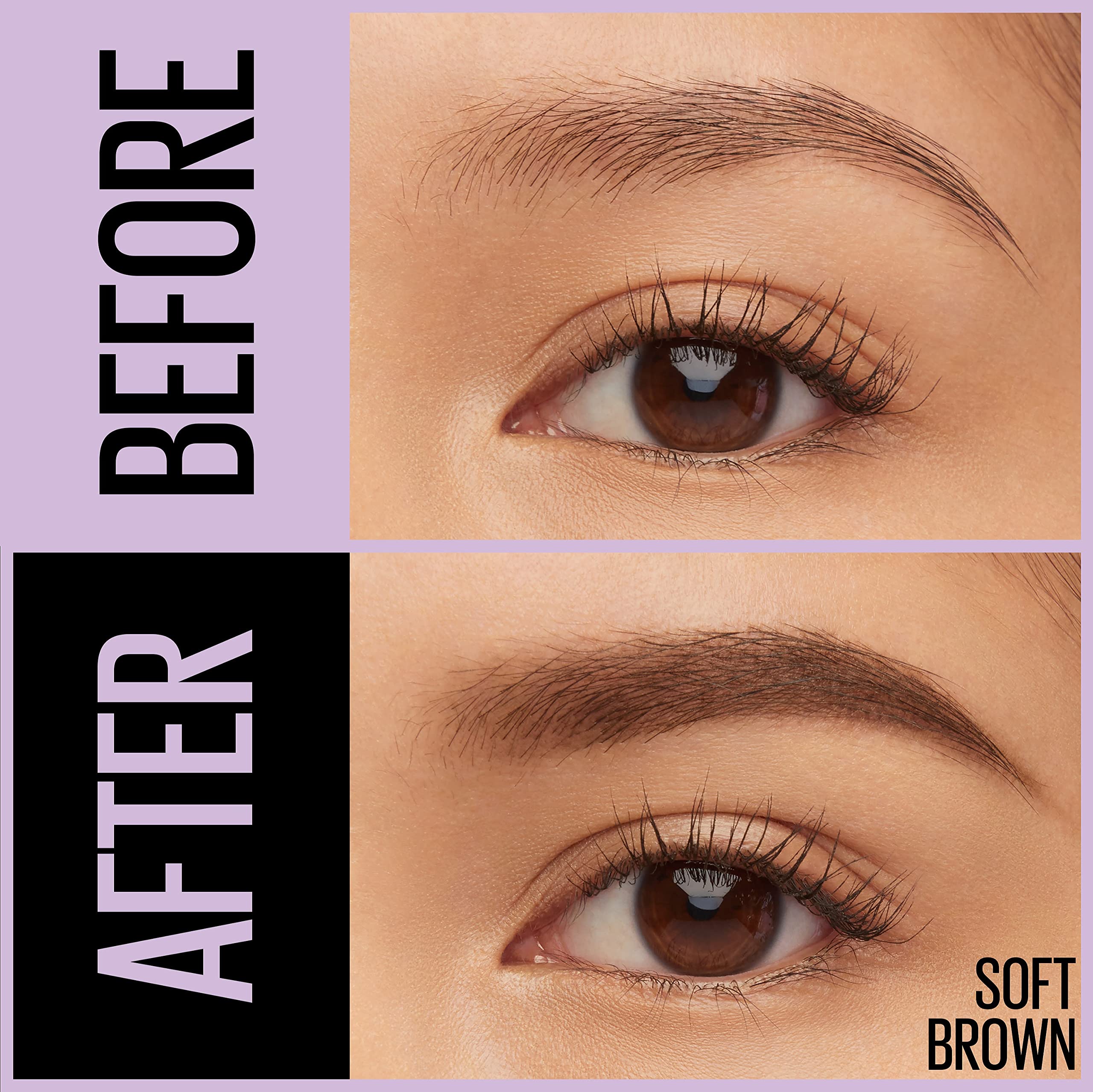 Maybelline Express Brow acabado natural para una apariencia suave y duradera