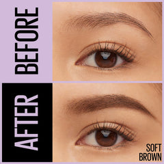 Maybelline Express Brow acabado natural para una apariencia suave y duradera