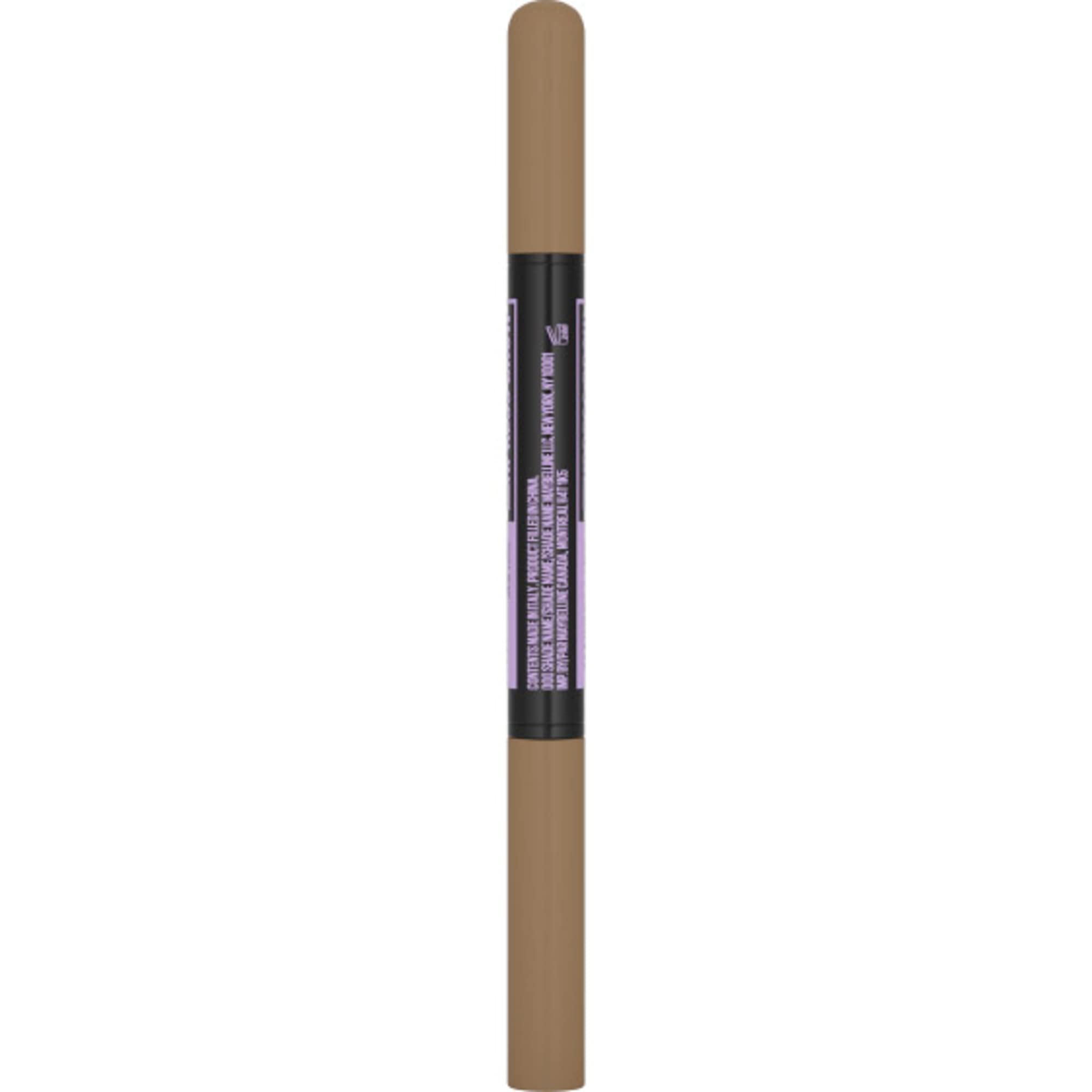 Maybelline Express Brow dos en uno, lápiz y polvo en un solo producto.