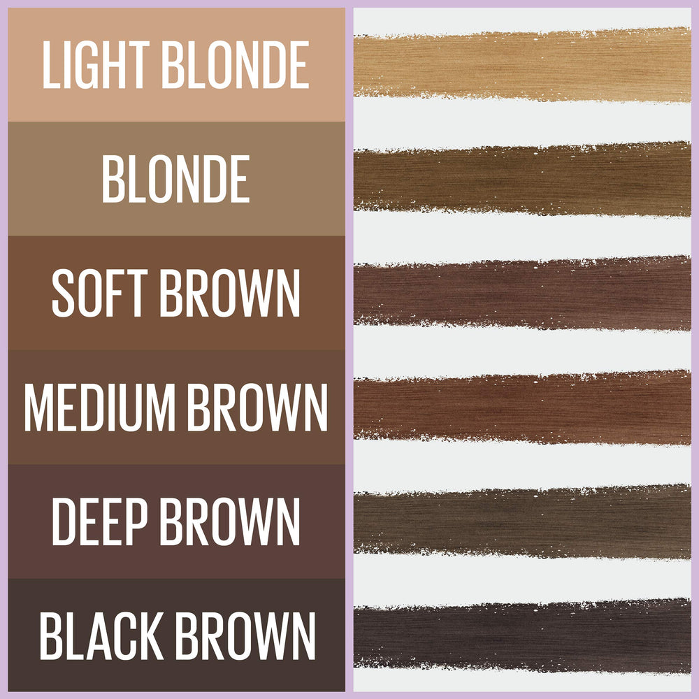 Maybelline Express Brow: envase compacto para uso diario y transporte.