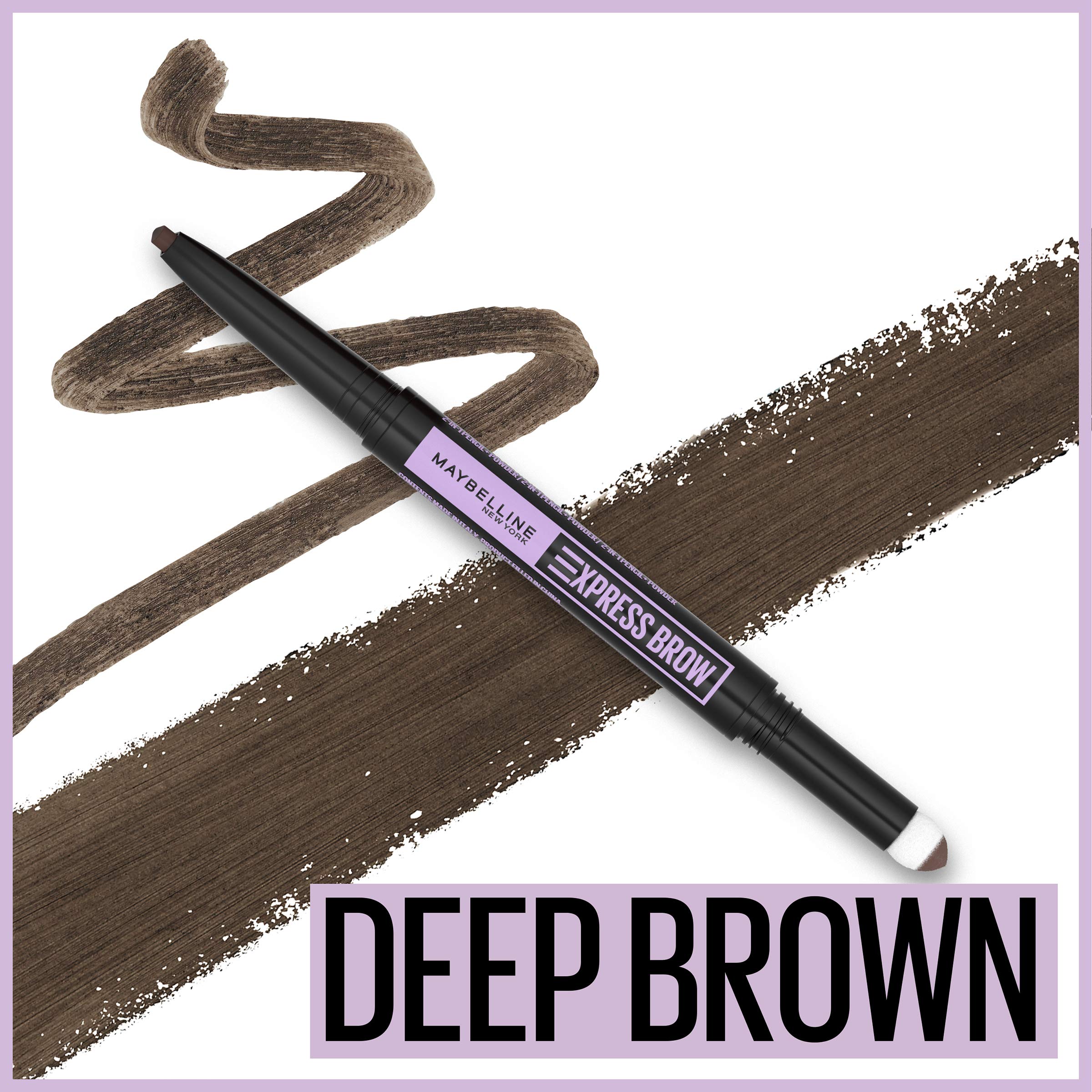Maybelline Express Brow: esponja de polvo para rellenar y suavizar con naturalidad.