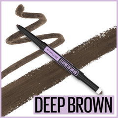 Maybelline Express Brow: esponja de polvo para rellenar y suavizar con naturalidad.