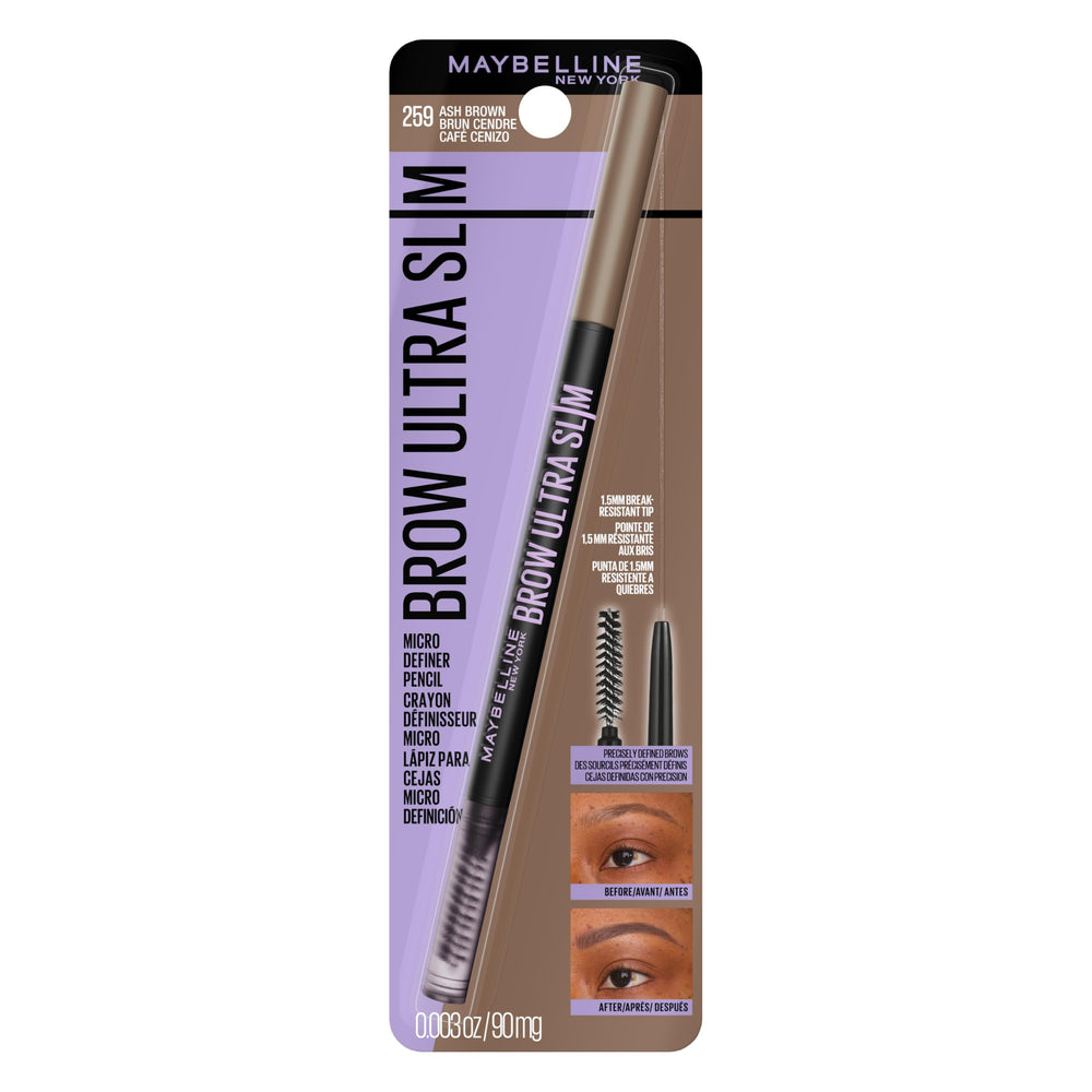 Maybelline Express Brow Ultra Slim: lapiz definicion cejas para trazos naturales y precisos.