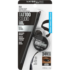 Maybelline Eyestudio delineador gel aplicador suave para una aplicación precisa.