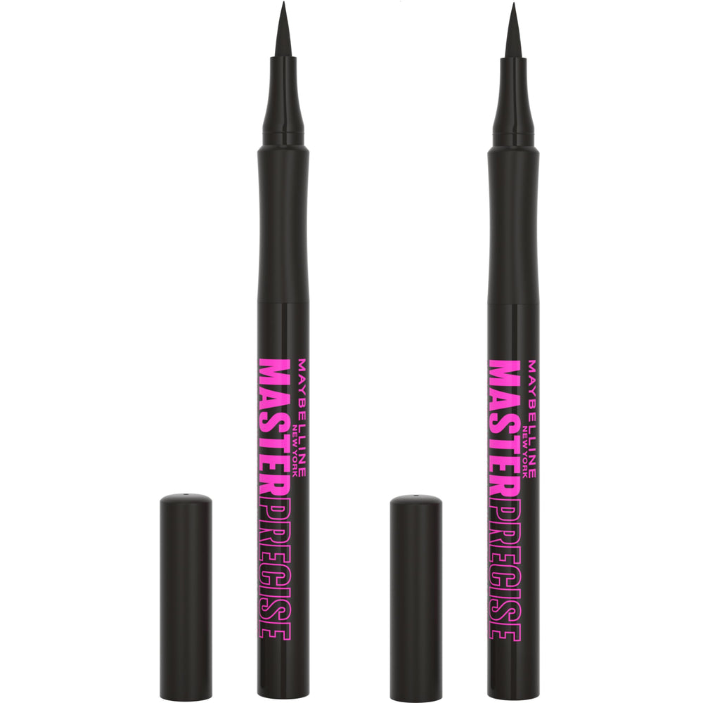 Maybelline Eyestudio Master Precise, empaque frontal, diseño práctico para el neceser.
