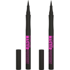 Maybelline Eyestudio Master Precise, empaque frontal, diseño práctico para el neceser.