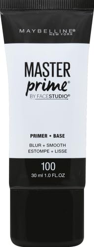 Maybelline Face Studio Master Prime, textura-agua: base suave y fresca para pieles sensibles.