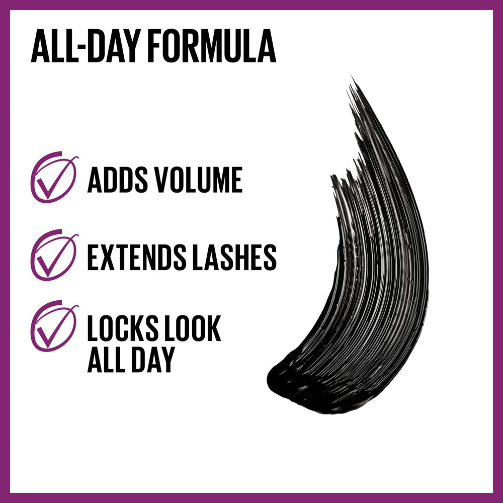 Maybelline Falsies cepillo doble curvado: levanta pestañas desde la raíz.