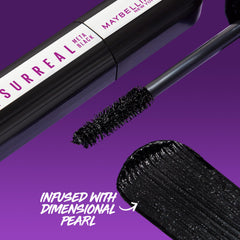 MAYBELLINE The Falsies Surreal Extensions usa cepillo espiral para alcanzar cada pestaña.