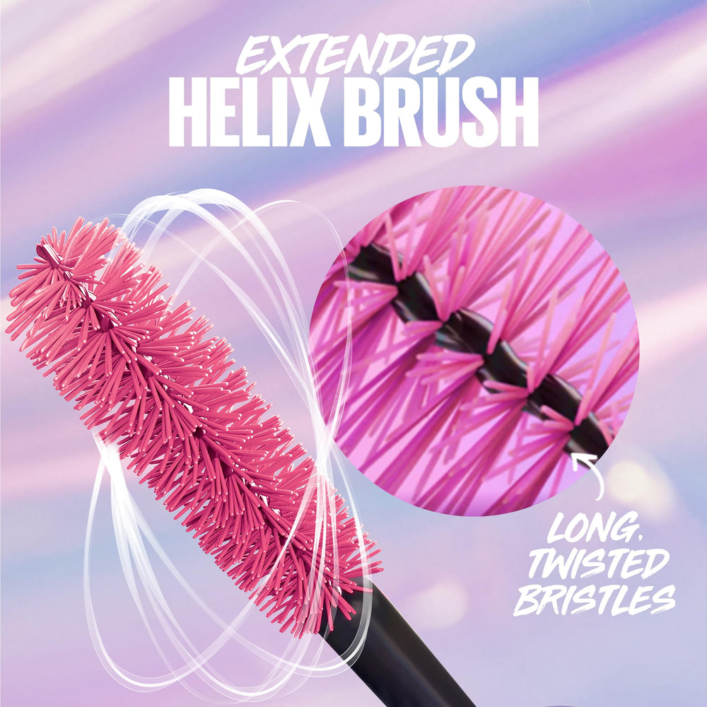 Maybelline Falsies Surreal Extensions: aplicación desde la raíz con cepillo helicoidal extendido.