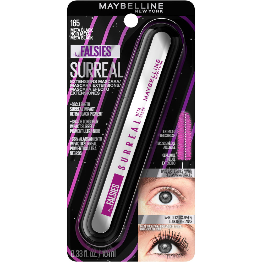 MAYBELLINE The Falsies Surreal Extensions apta para ojos sensibles y uso diario.