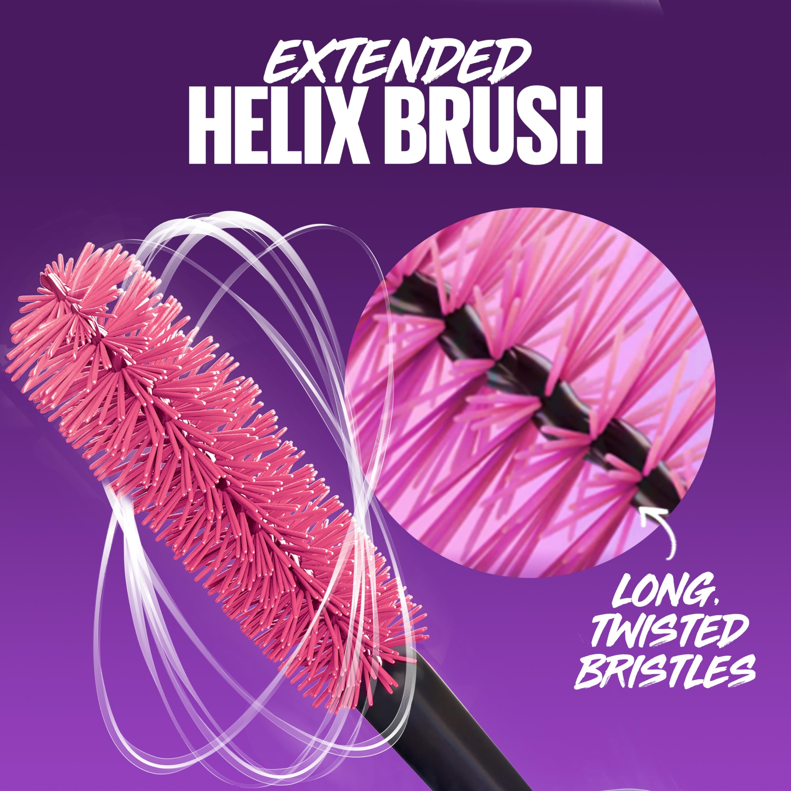 MAYBELLINE The Falsies Surreal Extensions con tecnología de fibras híbridas para mayor longitud.