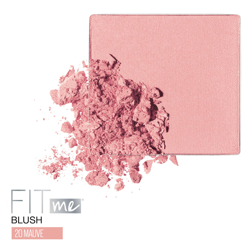 Maybelline Fit Me Blush non-comedogenic formula keeps pores clear.