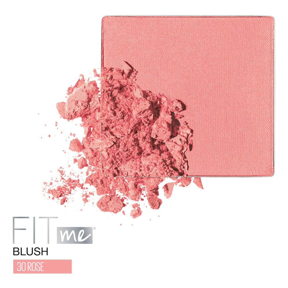 Dermatologist tested Maybelline Fit Me Blush Rose for sensitive skin reassurance