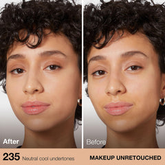 Cobertura media natural de Maybelline Fit Me para un look cotidiano.