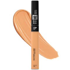 Maybelline Fit Me Concealer bottle pour shows oil-free formula for natural coverage.