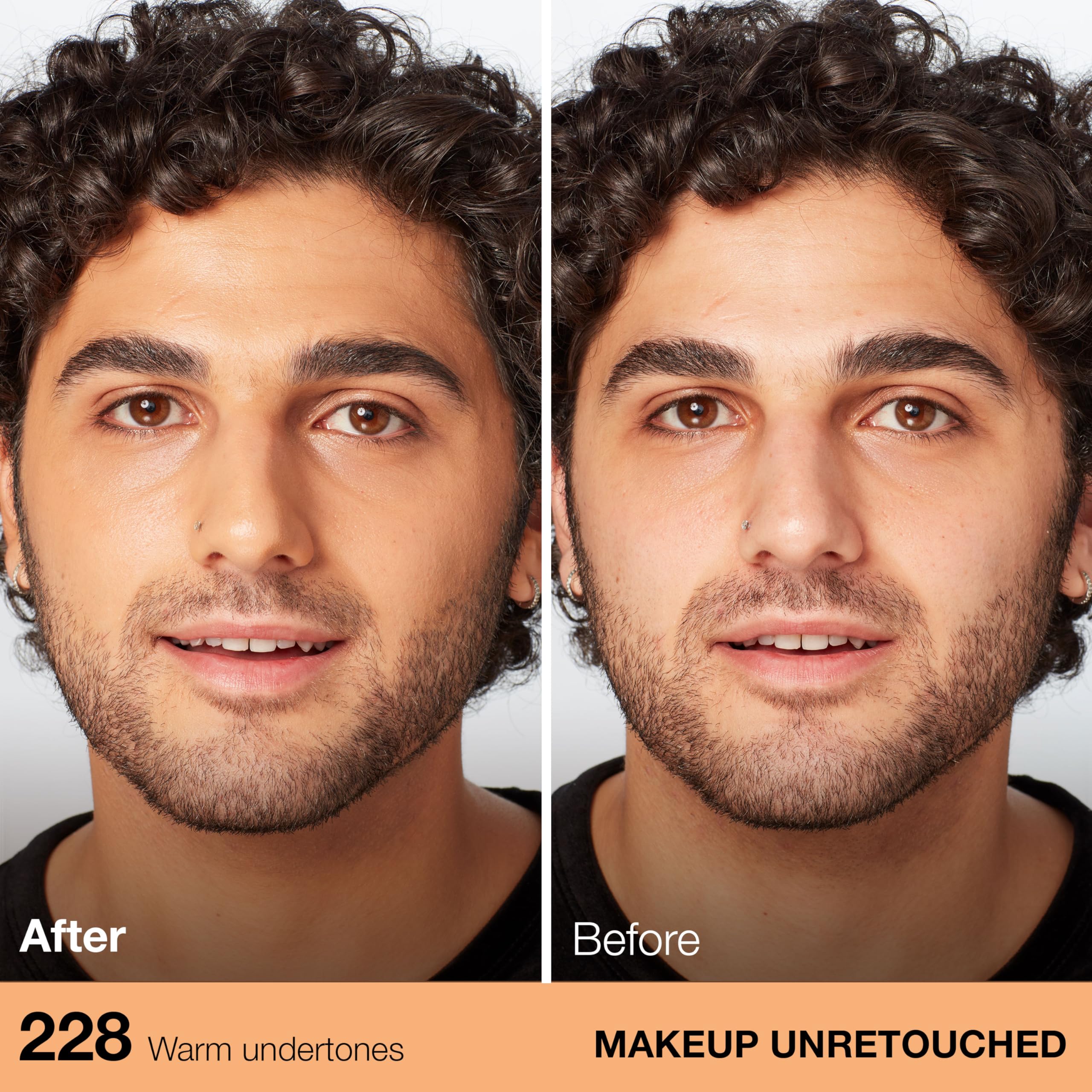 Maybelline Fit Me applying foundation for a luminous, even complexion.