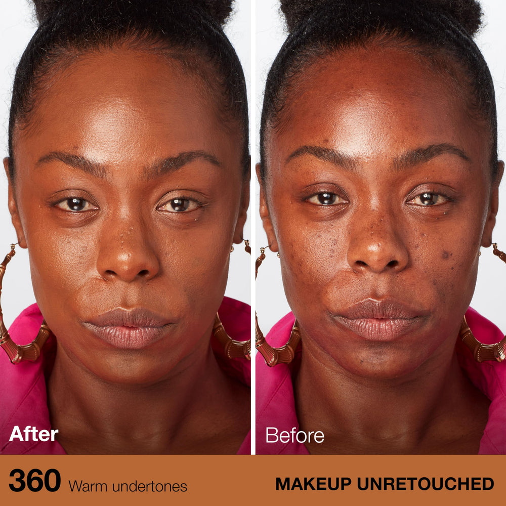 Maybelline Fit Me swatches display buildable coverage for natural finish.