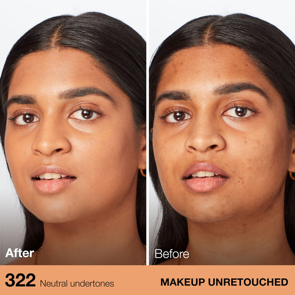 Maybelline Fit Me Dewy + Smooth: muestra de tono para comparar colores