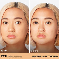 Maybelline Fit Me fundación líquida, textura hidratante para piel suave.