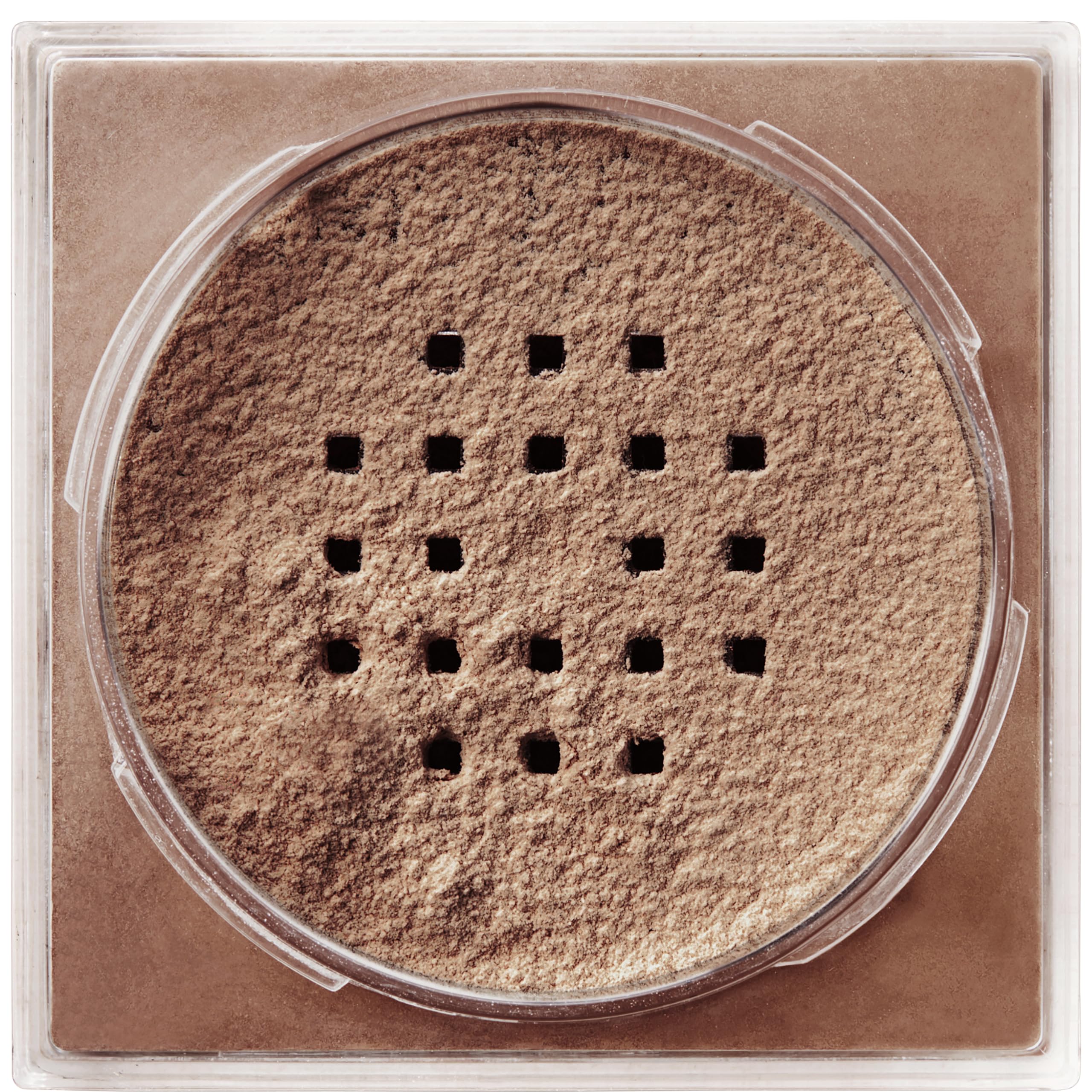 Maybelline Fit Me Loose Powder shade-range swatches from Ivory to Mocha.