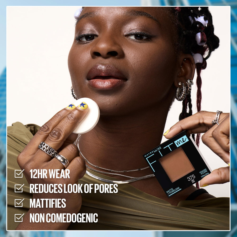 Maybelline Fit Me: efecto difuminado que suaviza poros visibles.