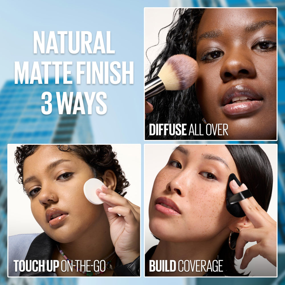 Maybelline Fit Me Coconut: tono correcto para piel clara con acabado mate.