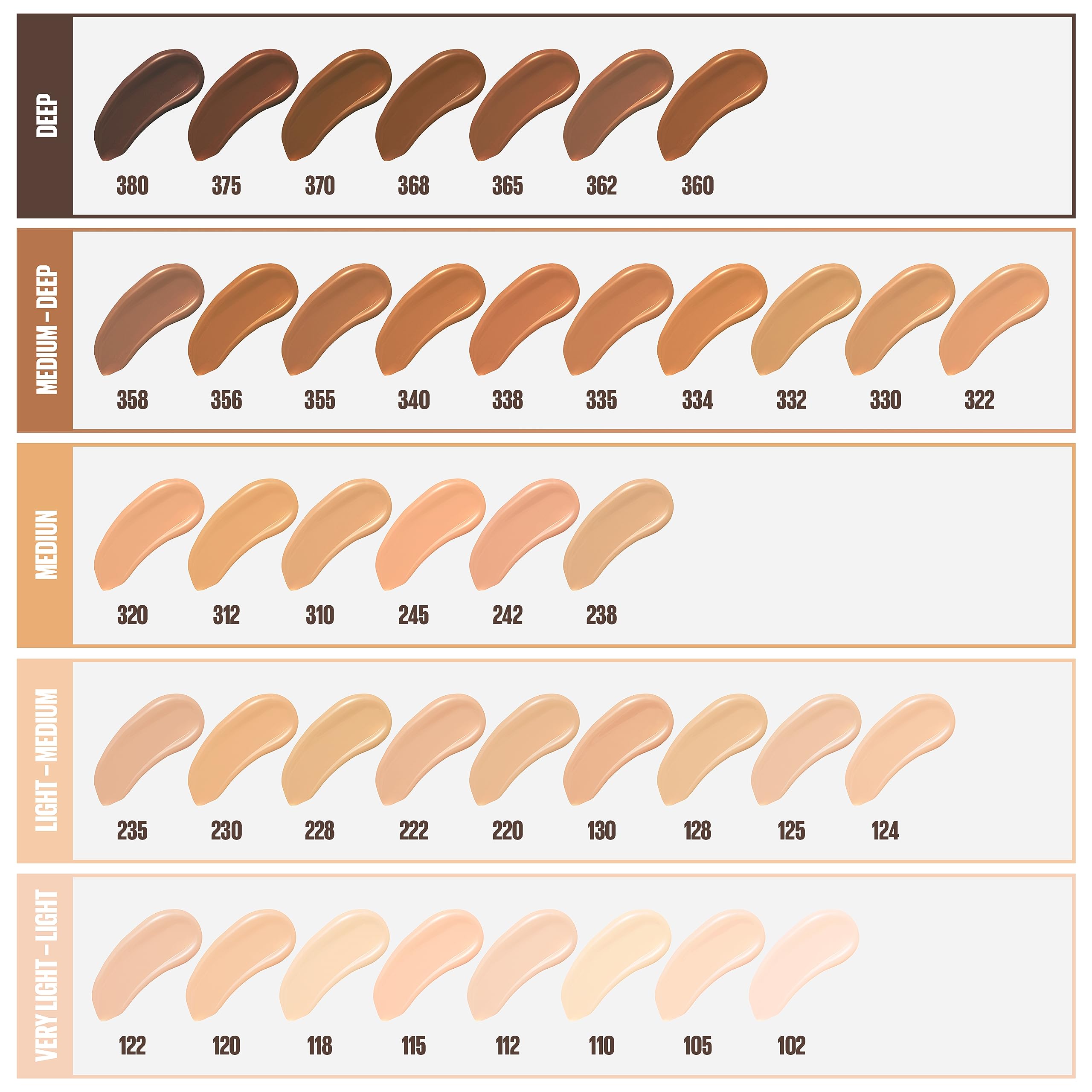 Close-up shows matte finish and refined pores on the skin.