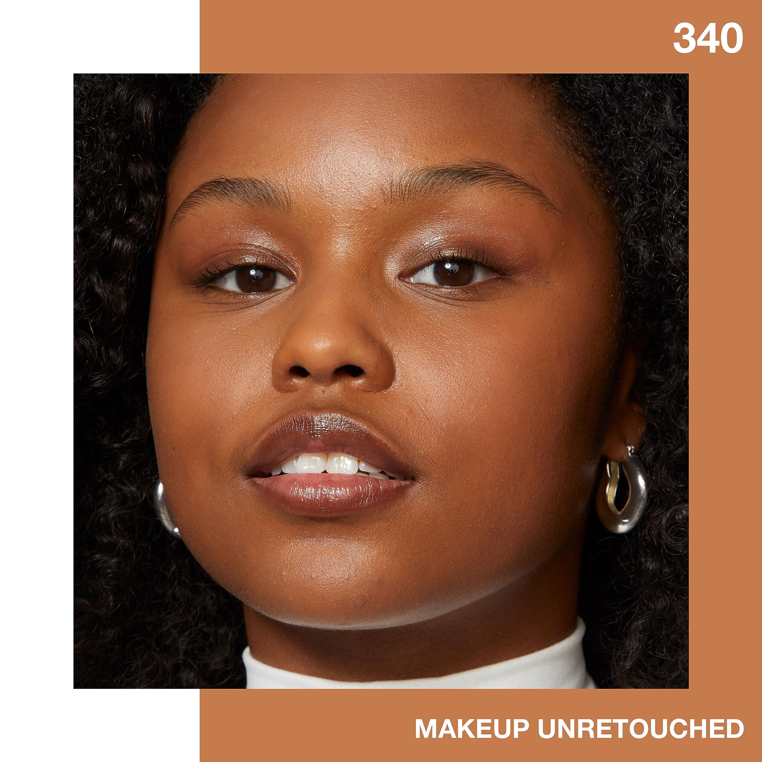 Oily-skin wear test reveals long matte appearance under daylight.