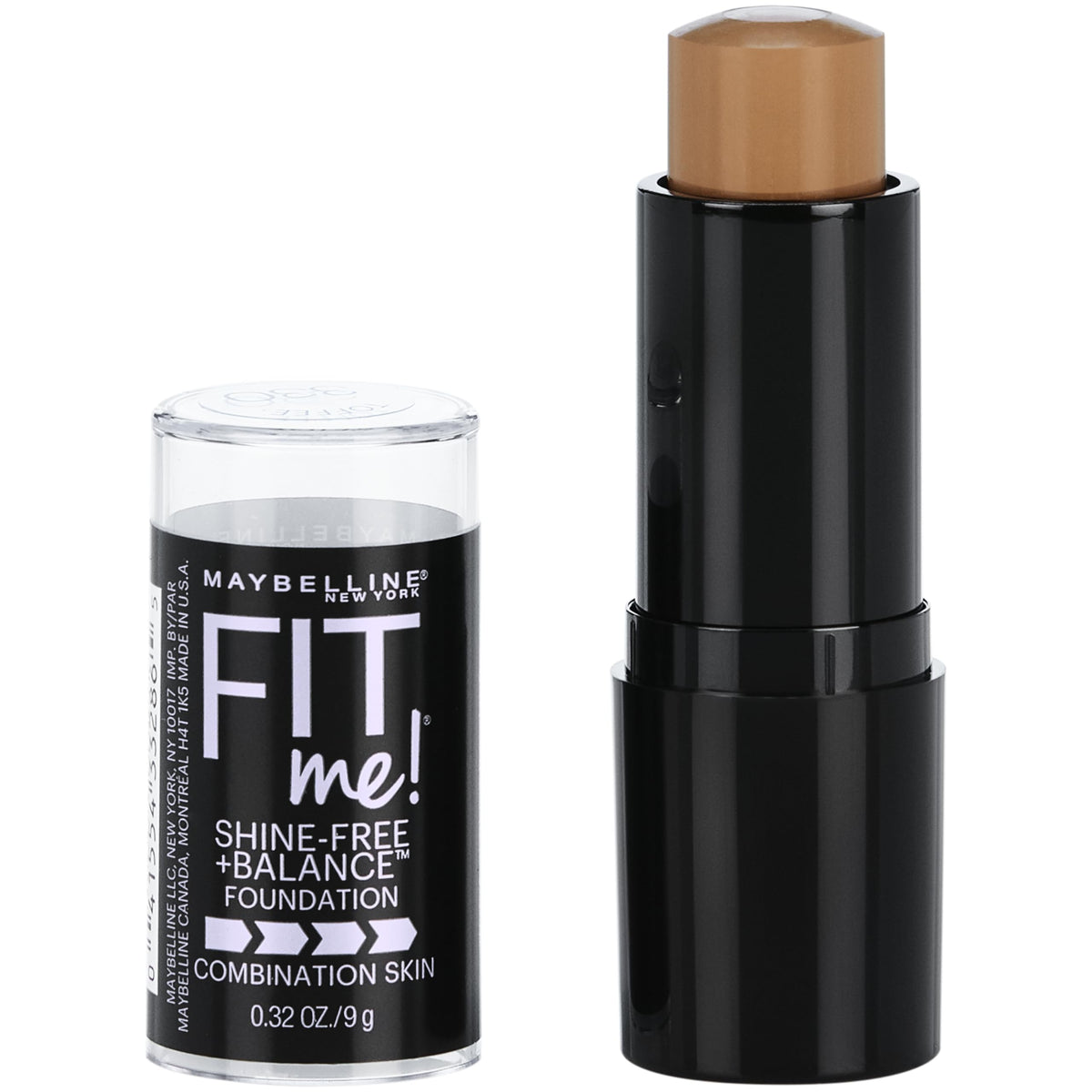 Maybelline Fit Me Stick anti-shine core reduces oil for a matte look